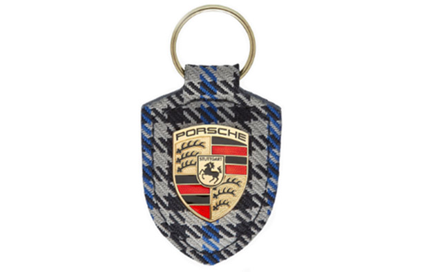 正規品・希少 Porsche ぺピタ キーホルダー Crest Key Chain - Sally Pepita : Suncoast Porsche Parts